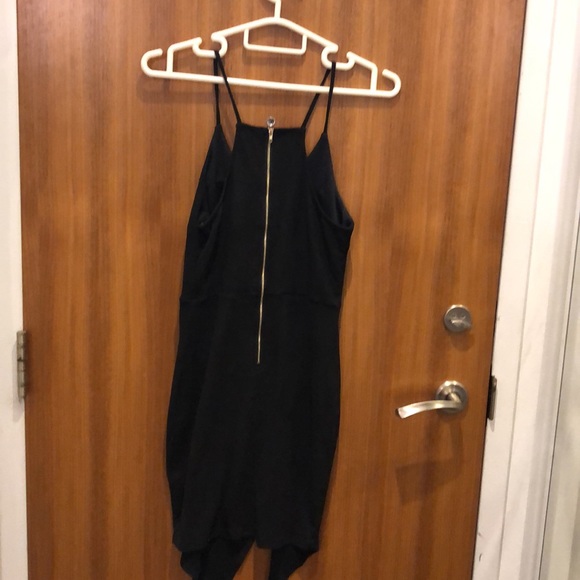 Sirens Medium Black Suede Dress - Picture 2 of 2